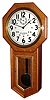 Seth Thomas Clock Co., Thomaston, Conn., "World" wall clock 15 day, double spring, time only movement stamped "86W" in oak case with gold leaf molding around door glass and painted metal dial, c1913
