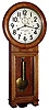 Seth Thomas Clock Co., Thomaston, Conn. "No. 2 Regulator" wall clock 8 day time only weight driven time only movement in oak case with painted dial, c1909