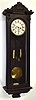 Junghans 2-weight 8 day Vienna regulator, c1900.