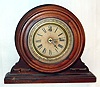 Brunswick Balke Collender Co. walnut billiard clock, c1900