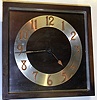 Chelsea bronze easel 8 day desk clock, 1929.