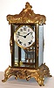 Ansonia Clock Co., "Zenith", 8 day time/strike crystal regulator, c1914