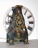 E. Howard and Co., Boston, Mass., "Street or Small Tower" timepiece movement, less pendulum and weight. No distribution, c1890