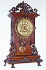 Ansonia Clock Co. "Cabinet D", 8 day time/strike cabinet series model mantel clock, c.1910.