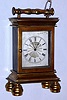 English carriage clock, Orme, Lambeth verge fusee pocket watch 30 hour movement, c1790.