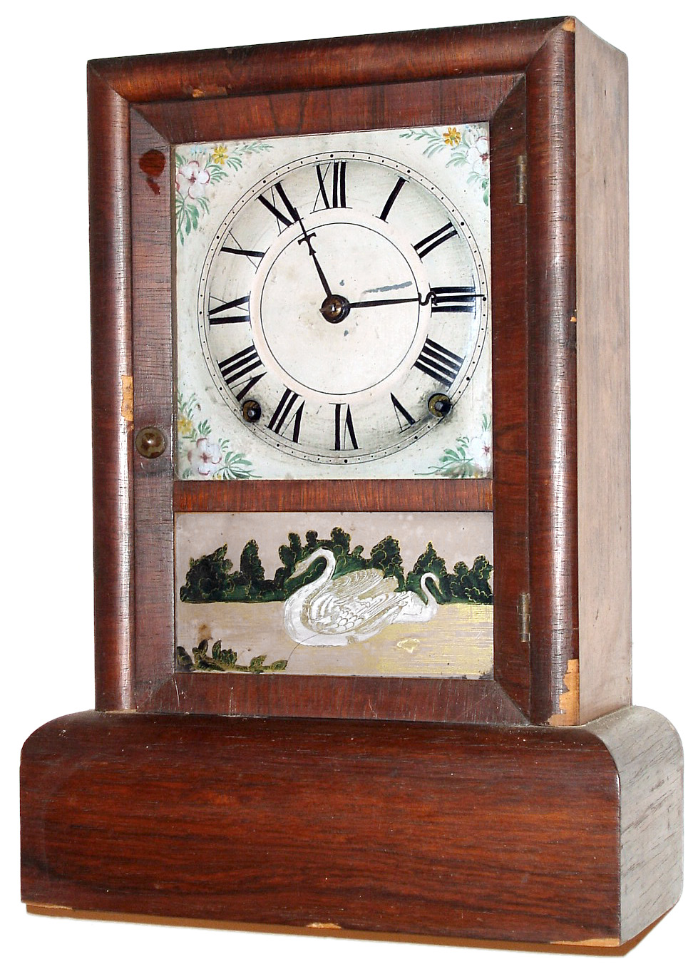 Seth Thomas Clock Co., Thomaston, Conn., 8 day time and strike cottage clock, c1880. — Antique Clocks Price Guide