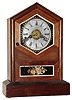 Jerome and Co., New Haven, rosewood 30 hour time, strike and alarm cottage clock, c1875