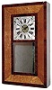 Atkins and Porter, Bristol, Conn., 30 hour time and strike bevel case shelf clock, c1845