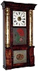 Seth Thomas, Plymouth Hollow, Conn., 8 day time and strike column and cornice shelf clock, c1860