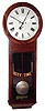 Atkins Clock Co., Bristol, Conn., "30 Day Extra", 30 day, time only, two weight driven movement in rosewood case with painted metal dial, c1870