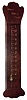 Novelty clock, "Dickory, Dickory Dock", 8 day, time only, pendulum regulated, spring driven movement in a mahogany case, circa late 20th century