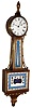 Waltham Clock and Watch Co., Waltham, Mass. presentation banjo with an E. Howard and Co., premium movement with maintaining power, c1930