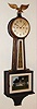 New Haven Clock Co., New Haven, Conn., "Willard" 30-day mahogany banjo timepiece, c1929