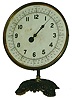 One Hand Clock Co., Warren, PA, timepiece with 9" dial, 720 minute divisions, c1930
