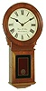 Wayne R. Cline, Bowling Green, KY, 8 day miniature replica of a Howard No. 70 wall regulator.  Number C4252201is stamped on the back of the case.,  Inside the door it is stamped 42.   c1980.