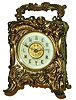 Thomson Meter Co., Brooklyn, N.Y.,  for Lambert Meter, cast brass time only 30 hour novelty advertising clock, dated 1901