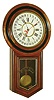 New Haven Clock Co., New Haven, Conn., "Regulator Calendar", 8 day, round long drop, calendar timepiece, c1900