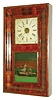 Waterbury Clock Co., Waterbury, Conn., 8 day, time and strike, OOG shelf clock, c1870