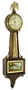 Chelsea Clock Co., Chelsea, Mass., 8 day 3/4 size patent or banjo wall timepiece.  Serial no. 182186, c1927