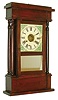 Seth Thomas Clock Co., Thomaston, Conn., 30 hour, time, strike and alarm 4 column shelf clock, an amalgamation of parts, c1865