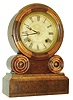 E. Ingraham & Co., Bristol, Conn. "Grecian Mosaic" 8 day time and strike shelf clock, c1870