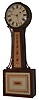 Unknown, 8 day weight patent or banjo timepiece, restored to appear 30 years older, c1860