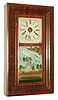 E. N. Welch Mfg. Co., Forestville, Conn., 8 day, time and strike OOG shelf clock.  c.1875