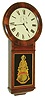 Seth Thomas Clock Co., Thomaston, Conn., "Regulator No. 1", 8 day, weight brass movement rosewood grained wall clock or timepiece, c1874