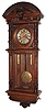 Gustav Becker, Germany, walnut 8 day 3 weight grand sonnerie Vienna regulator wall clock, c1872