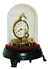 E. N. Welch Mfg. Co., Forestville Conn.,  "Briggs Rotary", 30-hour novelty timepiece. Circa 1878.