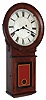E. Howard & Co., Boston, Mass., "Regulator No. 70", 8 day, weight brass movement regulator clock or timepiece.  c.1900
