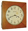 Niagara Clock Corp. Buffalo, NY, 8 day spring brass movement wall clock or timepiece, c1925