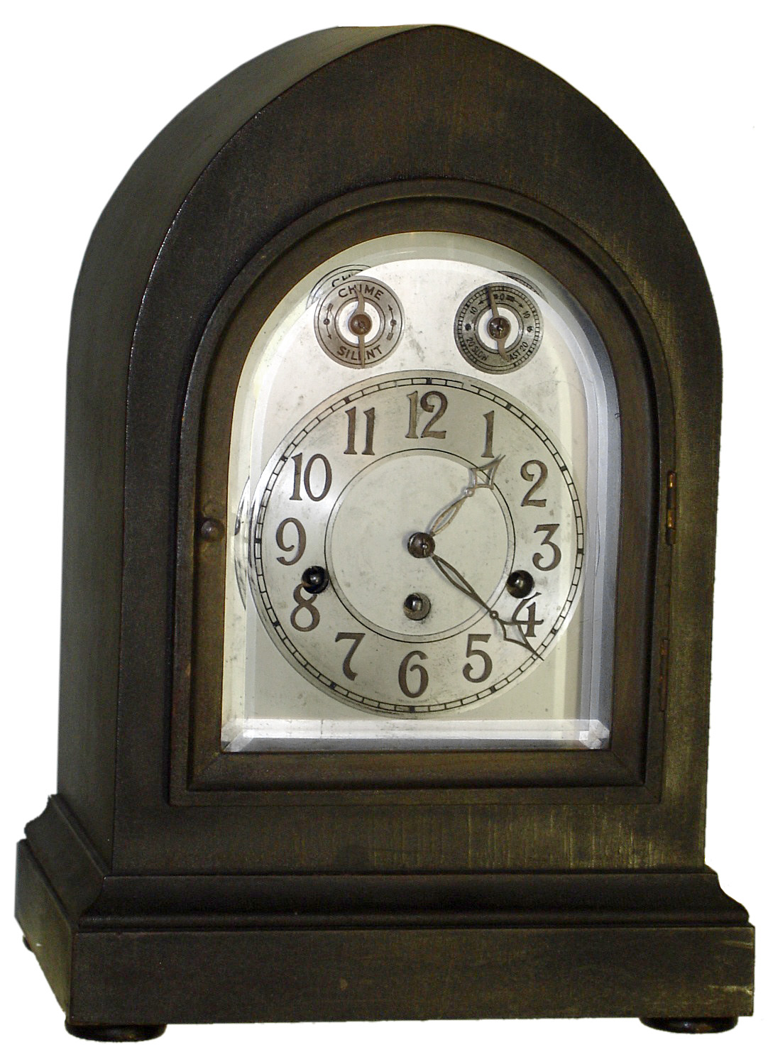 Junghans, Germany mahogany 8 day Westminster chime bracket clock, c1925 — Antique Clocks Price Guide