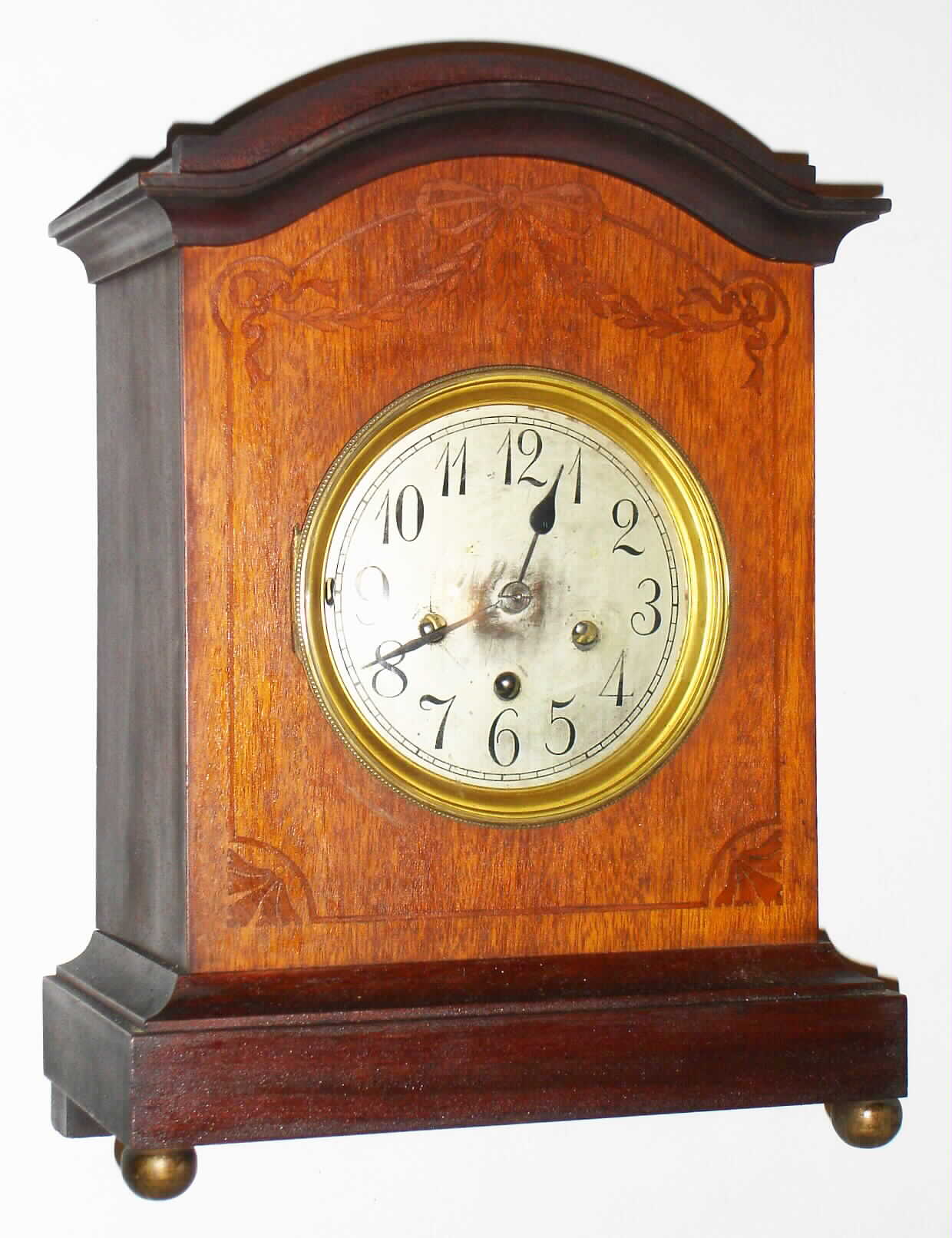 Junghans, Germany mahogany 8 day Westminster chime bracket clock, c1925 — Antique Clocks Price Guide