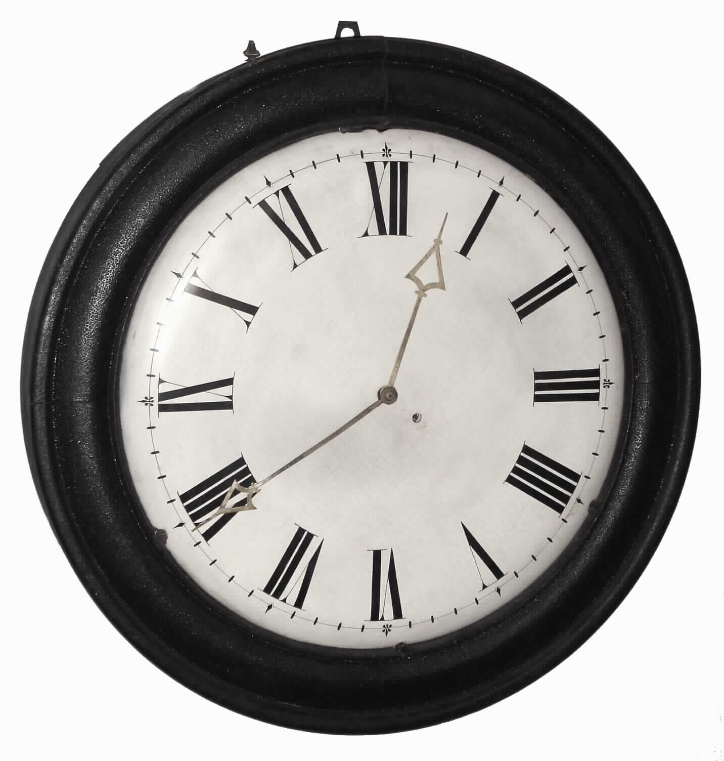 Simon Johnson, Sanbornton, New Hampshire, 8 day weight driven gallery time piece, c1838 — Antique Clocks Price Guide