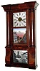 Forestville Mfg. Co., (J. C. Brown), 8 day, time and strike column and cornice shelf clock, c1845
