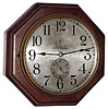 Seth Thomas Clock Co., Thomaston, Conn., mahogany 10" 8 day marine time piece, c1874