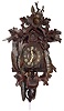 American Cuckoo Clock Co., Philadelphia, Penn., German 8 day, time and strike wall clock, c1900
