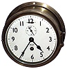 Smiths, Great Britain, "Astral" 8 day brass marine time piece, c1935