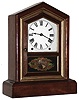Seth Thomas Clock Co., Thomaston, Conn., "Victoria" city 8 day, time and strike cherry mantel clock, c1874