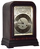Herschede Hall Clock Co., Cincinnati, Ohio mahogany , 8 day, time and strike, Westminster chime mantel clock, c1925