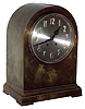 Seth Thomas Clock Co., Thomaston, Conn., "Doric No. 3" bronze 15 day time and strike mantel clock, c1913