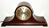 Herschede Clock Co., Cincinnati, Ohio, electric Westminster/Canterbury chime tambour mantel clock, c1929
