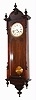Waterbury Clock Co., Waterbury, Conn., "Galesburg", 8 day spring driven wall time piece, c1906.