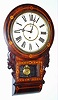 Waterbury Clock Co., Waterbury, Conn., "English Drop No. 3", 8 day wall time piece, c1893