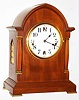 Waterbury Clock Co., Waterbury, Conn., "Chime Clock No. 501" walnut, 8 day ,Westminster chime mantel clock, c1917