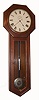 Seth Thomas Clock Co., Thomaston, CT, "REGULATOR No. 18", in walnut, 8 day weight driven long drop octagon time piece, c1900