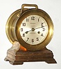 Waterbury Clock Co., Waterbury, Conn., "Ship's Bell No 1/2" 8 day, time and strike brass marine clock, c1917