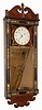 New Hampshire Mirror clock (associated parts), a period case with mirror and bottom splat [always there], for which a matching top was made, c1830-40