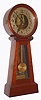 James Arthur, New York City, a "one-of-a-kind" shelf banjo time piece, weight driven, 8 day. 1903 [dated]